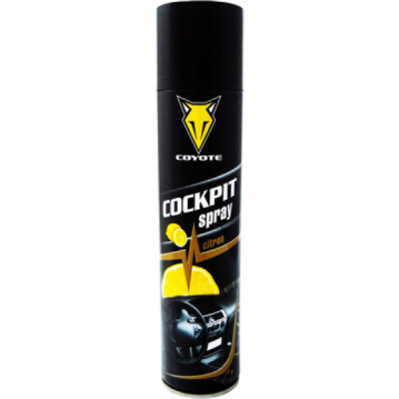 Coyote Cockpit sprej citron na čištění interiéru, 400 ml