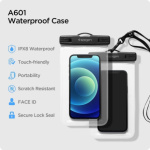 SPIGEN A601 Universal Waterproof case transparent 2-PACK 445129