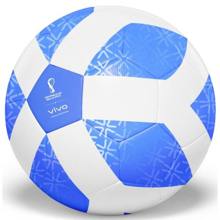Fotbalový míč VIVO bílá-modrá 0590977036697