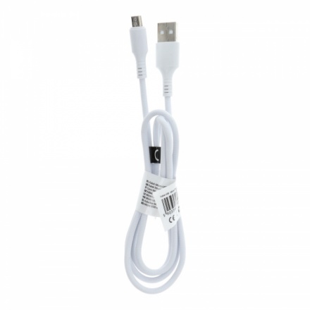 Kabel USB - Micro C281 2 metry bílá, 0903396068003