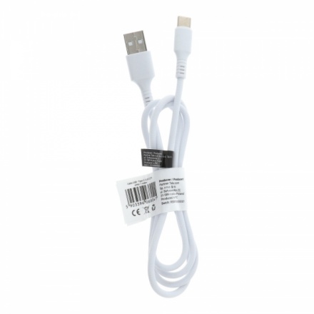 Kabel USB - Type C 2.0 C279 2metry bílá 0903396067952