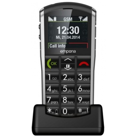 Mobilní Telefon Emporia Pure černý 131180
