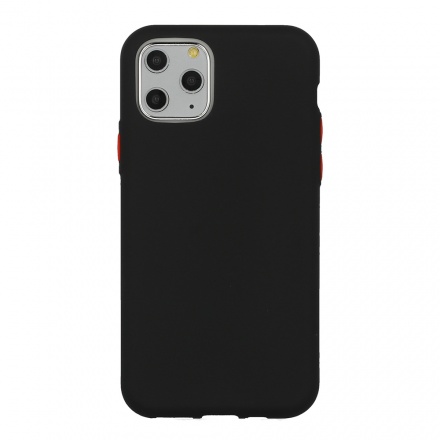 Pouzdro Solid Silicone Case - iPhone 11 Pro černá 17367759