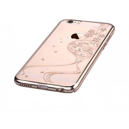 Pouzdro Crystal (Swarovski) Secret iPhone 6/6S champagne gold