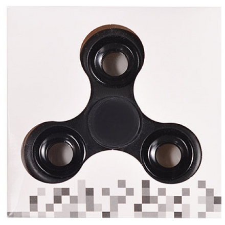 FIDGET SPINNER CLASSIC METAL černá 45221