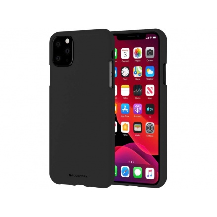 POUZDRO MERCURY i-JELLY METAL CASE IPHONE X černá