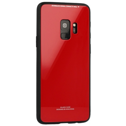 Pouzdro GLASS Case Xiaomi Redmi 8 červená 48938666