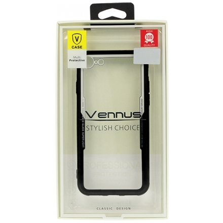 Pouzdro Vennus GLASS SUPER LIGHT 1.0mm Huawei P20 Lite černá-bílá 49275