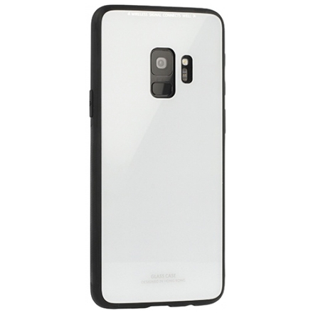 Pouzdro GLASS Case Huawei Y6 2018 bílá 50118