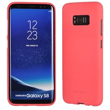 Pouzdro Soft Feeling Mercury Samsung A600 GALAXY A6 2018 růžová