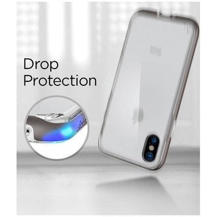 Pouzdro SPIGEN - NEO Hybrid Crystal Iphone X - Černá Metalíza 50364