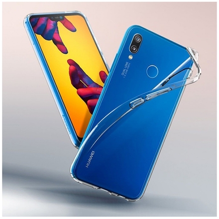 Pouzdro SPIGEN - Liquid Crystal Huawei P20 Lite - transparentní 50379