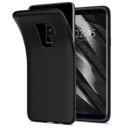 Pouzdro SPIGEN - Liquid Crystal Samsung G965 Galaxy S9 Plus - Matná Černá 50380