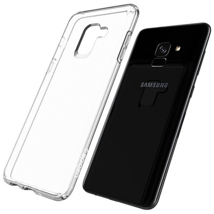 Pouzdro SPIGEN - Liquid Crystal Samsung A530 Galaxy A5 2018 / A8 2018 - Transparentní 50392