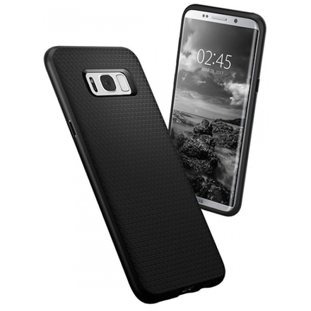 Pouzdro SPIGEN - Liquid Air Samsung G955 Galaxy S8 Plus - Černý 50404