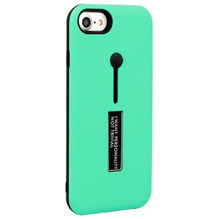 Pouzdro Ring Finger Stand Cover Iphone X mátová 50618