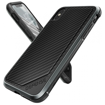 Pouzdro X-DORIA Defense Lux pro Iphone X - Carbon Black 50899