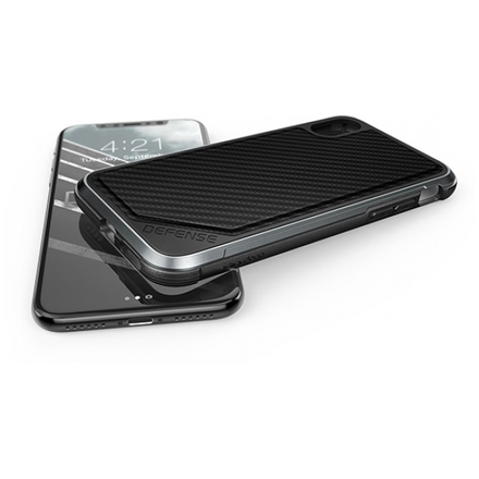 Pouzdro X-DORIA Defense Lux pro Iphone X - Carbon Black 50899