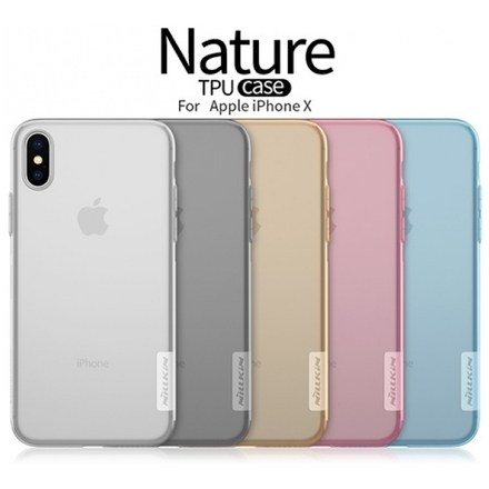 Pouzdro Nillkin Nature TPU Iphone 5/5G/5S/SE/6C transparentní 51712