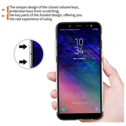 Pouzdro Nillkin Nature TPU Samsung A605 Galaxy A6 Plus (2018) transparentní 51725