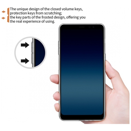Pouzdro Nillkin Nature TPU Samsung A730 Galaxy A7 (2018) /A8 Plus (2018) transparentní 51752