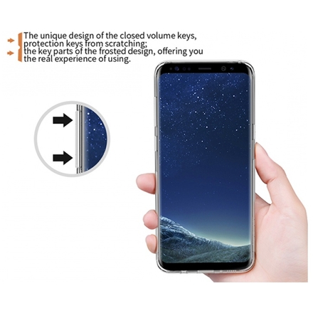 Pouzdro Nillkin Nature TPU Samsung G955 Galaxy S8 Plus transparentní 51784