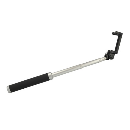 Vennus Selfie Stick - s ovládáním v rukojeti, propojení přes konektor 3,5mm jack - červená 52223