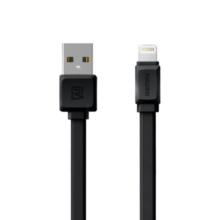 REMAX USB datový Kabel - Fast Pro 2.4A RC-129i - iPhone 5/SE/6/7/8/X Lightning, černá