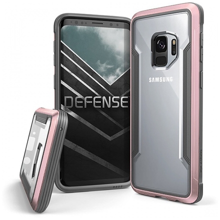 Pouzdro X-DORIA Defense Shield 3P4792A Samsung G960 Galaxy S9 - Růžová