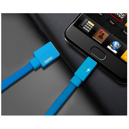 REMAX Kabel USB - Kerolla RC-094m - MicroUSB 1 metr modrá