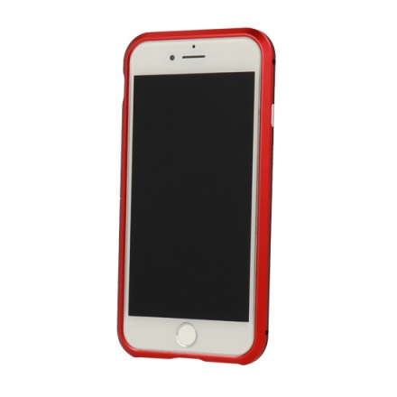 Luphie - Bicolor Magnetic SWORD Case - Samsung G955 Galaxy S8 Plus černá-červená 53754
