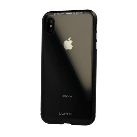 Luphie - Full Protection BICOLOR Magnetic Case - Iphone X/XS (5,8") černá 53768