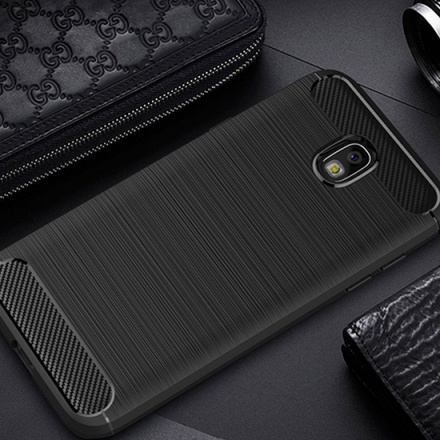 Pouzdro Forcell CARBON Case Samsung A750 GALAXY A7 černá 53814