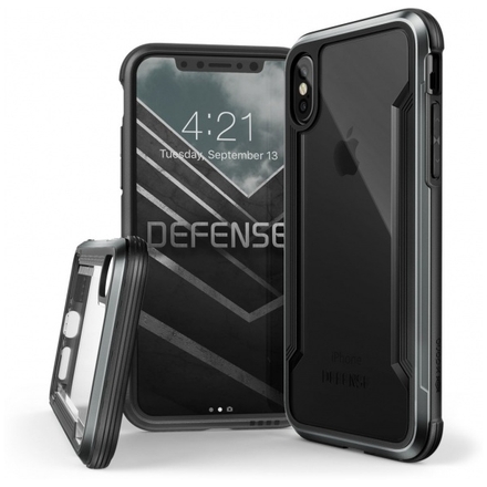 Pouzdro X-DORIA Defense Rainbow Candy 4C1805B Iphone XS MAX (6,5") - Černá
