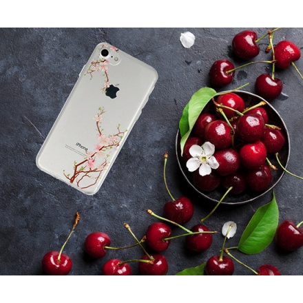 Telone Flora pouzdro Silikon Huawei Mate 20 Cherry 54154