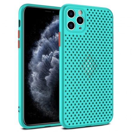 Pouzdro Breath Case Samsung A21S tyrkysová 54785691203