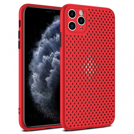 Pouzdro Breath Case Huawei P40 Lite červená 5478569859