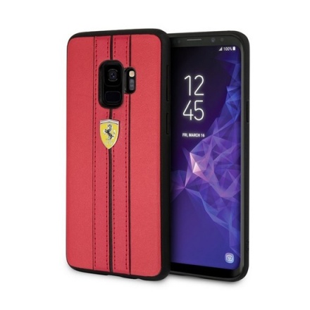 Pouzdro originál FERRARI - Hard Case Urban FESURHCS9REB - Samsung G960 Galaxy S9 červená