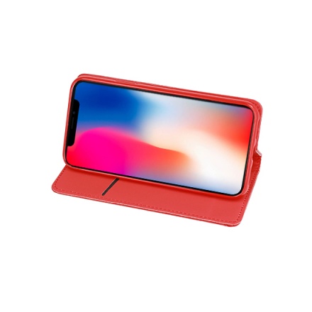 Pouzdro Telone Smart Book MAGNET - HUAWEI P SMART (2019) červená 55552