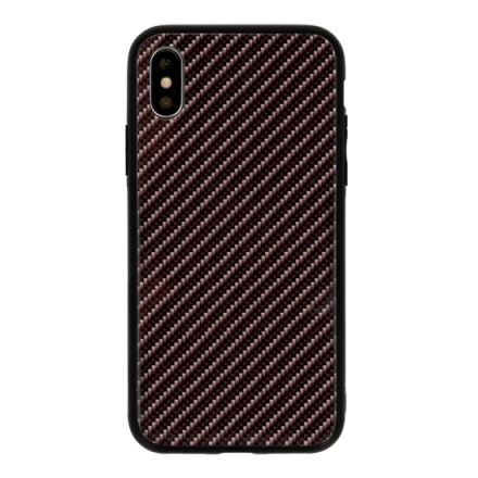 Pouzdro Carbon Glass Case - Huawei P Smart (2019) tmavě šedá 55834