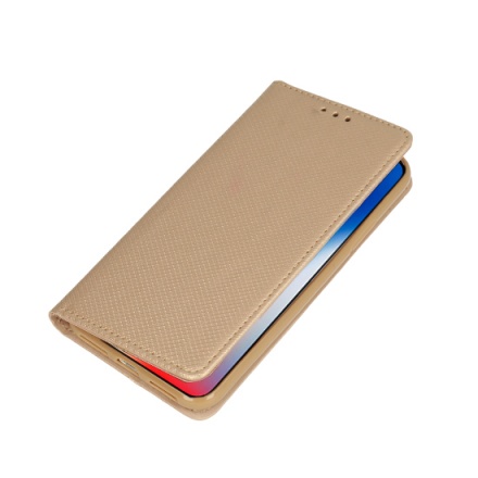 Pouzdro Telone Smart Book MAGNET - XIAOMI REDMI NOTE 7/NOTE 7 PRO ZLATÁ 57943