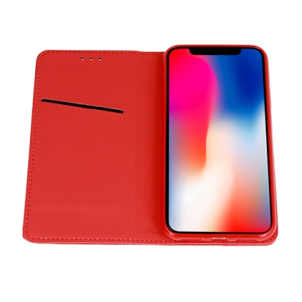 Pouzdro Telone Smart Book MAGNET - XIAOMI REDMI 7 ČERVENÁ 57956