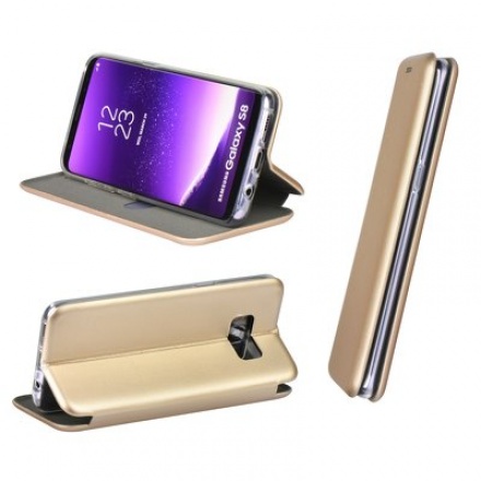 Pouzdro Book Forcell Elegance Samsung Galaxy A50 zlatá 3911737427