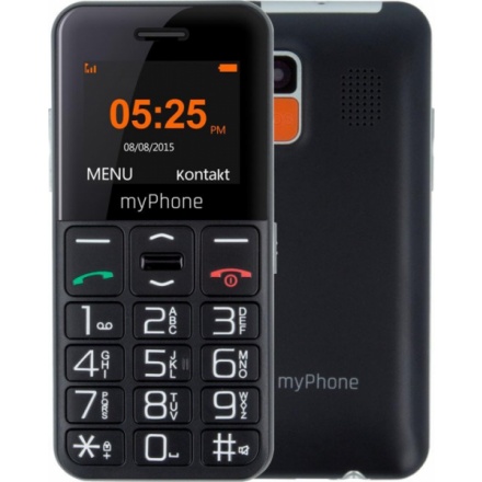 myPhone HALO Easy Black , 326359