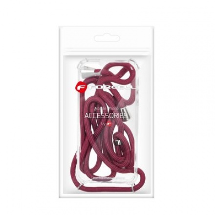 Forcell Cord case Huawei P20 Lite červená 590339601