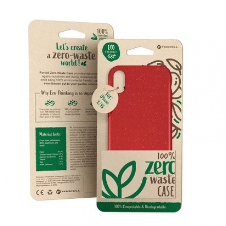 Pouzdro Forcell BIO - Zero Waste Case iPhone 7/8 červená 5903396037603