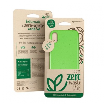 Pouzdro Forcell BIO - Zero Waste Case Samsung A20E zelená 5903396037757