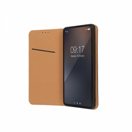 Kožené pouzdro Forcell SMART PRO pro Xiaomi Redmi Note 10/10S černá (pravá kůže) 5903396110771