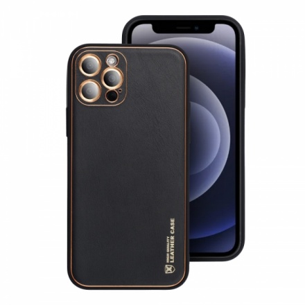 Pouzdro Forcell LEATHER Case SAMSUNG Galaxy A02S černá 5903396111150