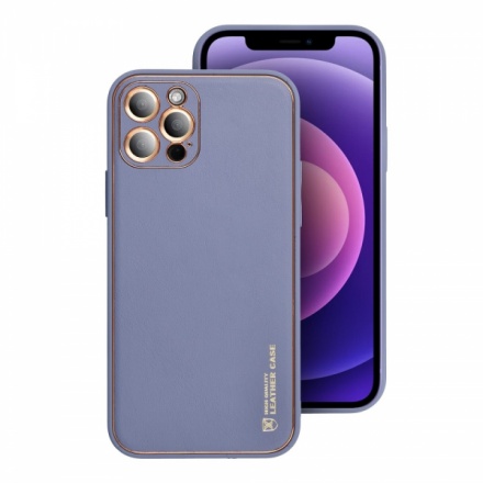 Pouzdro Forcell LEATHER Case Samsung A02S modrá 5903396111167